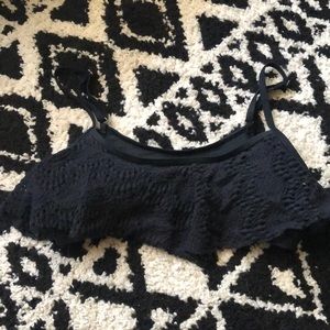 Lace bikini top
